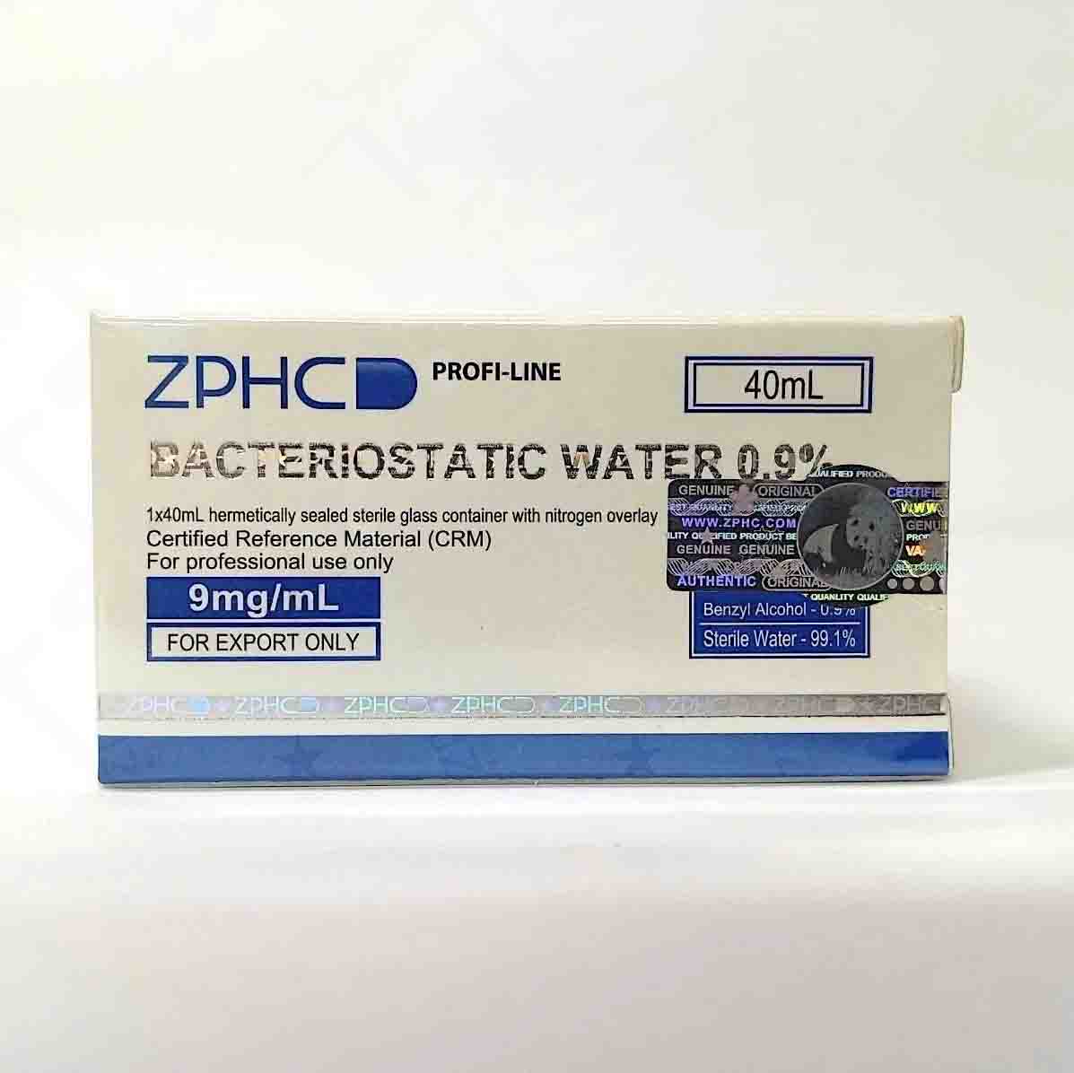 Bacteriostatic Water ZPHC new 40 мл